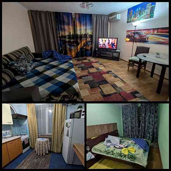 Собственник посуточно и почасово сдаётся 2-комнатная квартира Комсомольский 28 Донецк