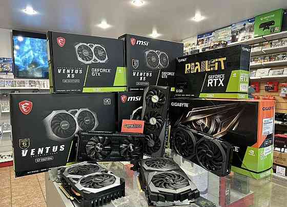 Видеокарты б/у NVidia/Radeon Макеевка