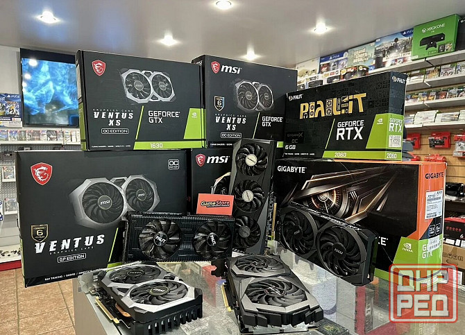 Видеокарты б/у NVidia/Radeon Макеевка - изображение 1