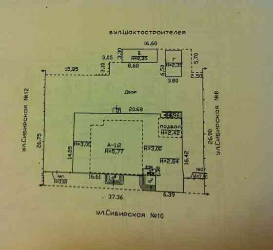 здание,400м2,Калининский р-н,ул.Сибирская Донецк