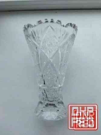 Хрустальная ваза времён ссср Донецк