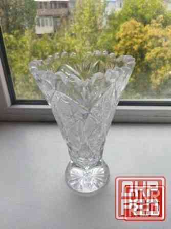 Хрустальная ваза времён ссср Донецк