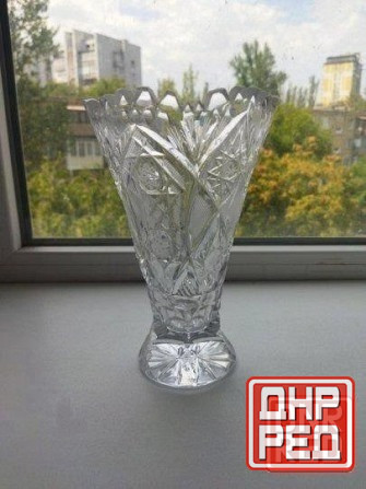 Хрустальная ваза времён ссср Донецк - изображение 1