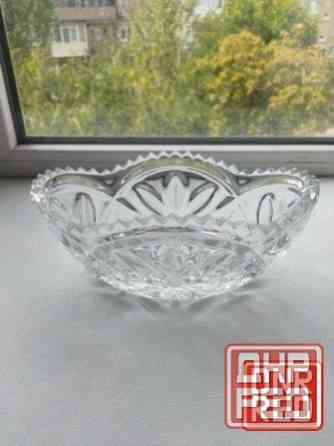 Хрустальная салатница ссср Донецк
