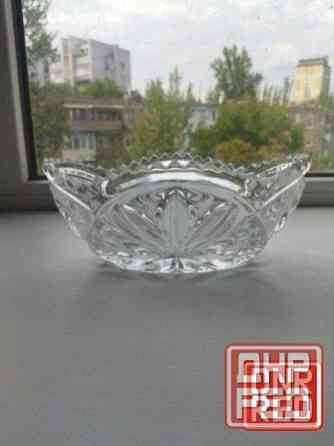 Хрустальная салатница ссср Донецк