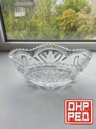 Хрустальная салатница ссср Донецк - изображение 2