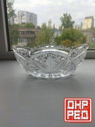 Хрустальная салатница ссср Донецк - изображение 1
