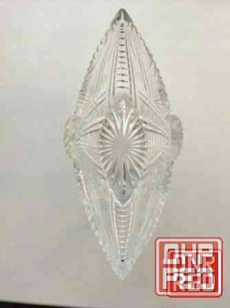 Хрустальная салатница (конфетгица) ссср ладьч Донецк