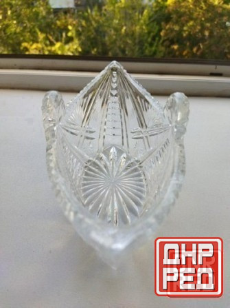 Хрустальная салатница (конфетгица) ссср ладьч Донецк - изображение 3