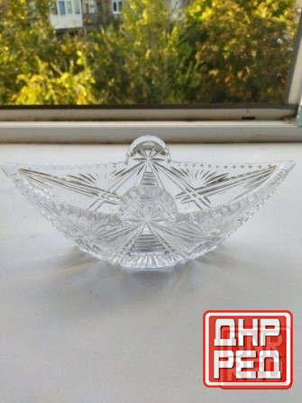 Хрустальная салатница (конфетгица) ссср ладьч Донецк - изображение 5