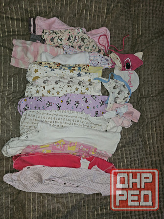 Вещи на девочку, 0-3 месяца Донецк - изображение 1