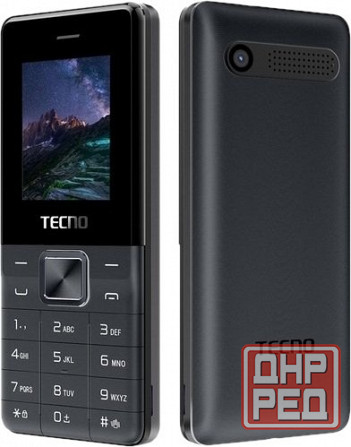 Мобильный телефон Tecno T301 DS Black, gold, blue Донецк - изображение 1