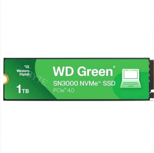 Твердотельный Накопитель Ssd Western Digital Green sn3000, 1000gb, m.2 2280, Pcie 4.0 x4 - арт:7892 Макеевка