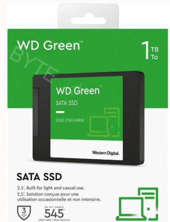 Твердотельный Накопитель Ssd 1tb Western Digital Green Wds100t3g0a Sata3 2.5 - арт:2667 Макеевка