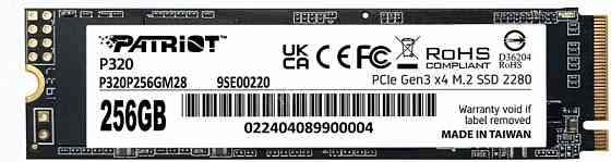 Твердотельный Накопитель Ssd 256gb Patriot p320 (p320p256gm28) - арт:3443 Макеевка