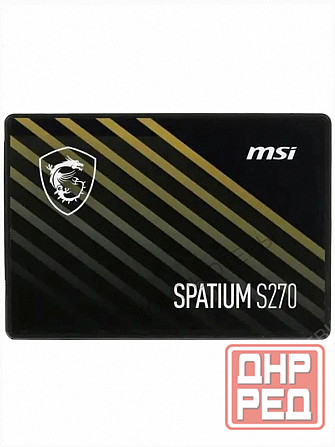 Ssd 2.5" 240gb Sata Msi Spatium s270 (s78-440n070-p83) 500/400, Iops 50/80k, Mtbf 2m, 110 - арт:2261 Макеевка - изображение 1
