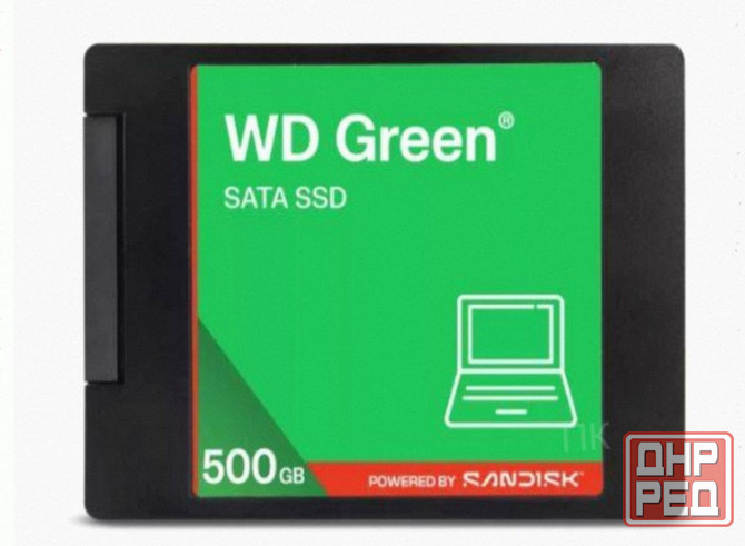 Твердотельный Накопитель Ssd wd Green Wds500g5g0a 500gb, 2.5", Sata Iii, r/w - 545/510 mb - арт:7158 Макеевка - изображение 1