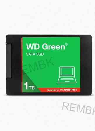Твердотельный Накопитель Ssd wd Green Wds100t5g0a 1tb, 2.5", Sata Iii, r/w - 545/510 mb/s - арт:5889 Макеевка