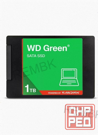 Твердотельный Накопитель Ssd wd Green Wds100t5g0a 1tb, 2.5", Sata Iii, r/w - 545/510 mb/s - арт:5889 Макеевка - изображение 2