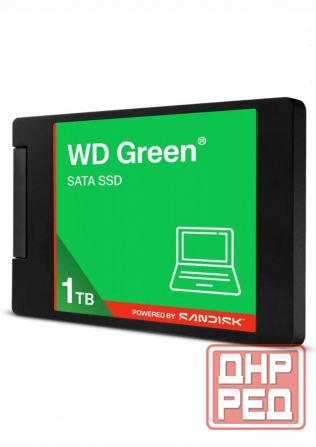 Твердотельный Накопитель Ssd wd Green Wds100t5g0a 1tb, 2.5", Sata Iii, r/w - 545/510 mb/s - арт:5889 Макеевка - изображение 1
