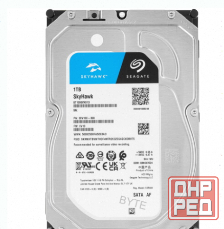 Жесткий Диск 1 тб Seagate Skyhawk [st1000vx013] - арт:8379 Макеевка - изображение 1
