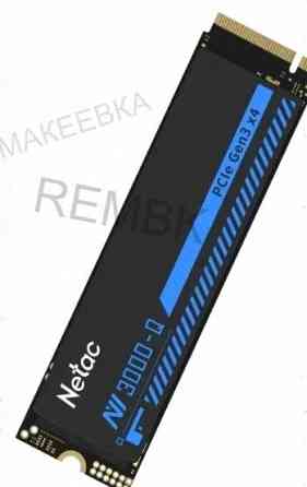 Ssd Накопитель Netac nv3000 512gb nt01nv3000q-512-e4x m.2 2280, Pci-e 3.0 x4, Черный по д - арт:3468 Макеевка