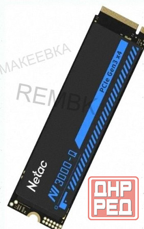 Ssd Накопитель Netac nv3000 512gb nt01nv3000q-512-e4x m.2 2280, Pci-e 3.0 x4, Черный по д - арт:3468 Макеевка - изображение 3