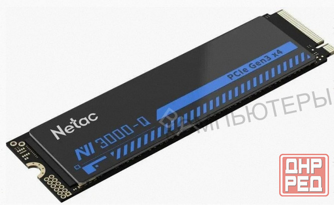 Ssd Накопитель Netac nv3000 512gb nt01nv3000q-512-e4x m.2 2280, Pci-e 3.0 x4, Черный по д - арт:3468 Макеевка - изображение 4
