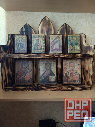 Иконы из дерева ручной работы Донецк - изображение 1