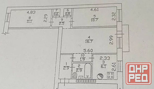 Продам 3ком Ворошиловский р-он, б-р Пушкина. Центр города Донецк - изображение 6