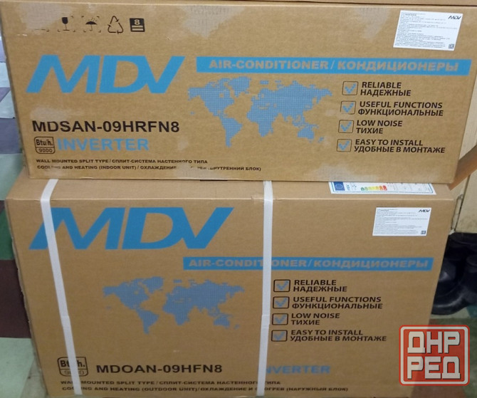 Кондиционер MDV MDSAN-09HRFN8 / MDOAN-09HFN8 работа до -30" Донецк - изображение 1