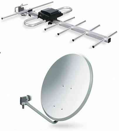 Установка антенн Т2 и Спутниковых Донецк