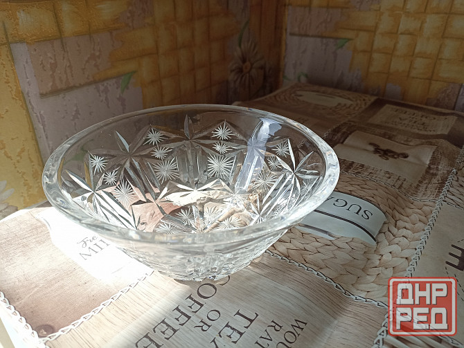 Хрустальная салатница Донецк - изображение 3