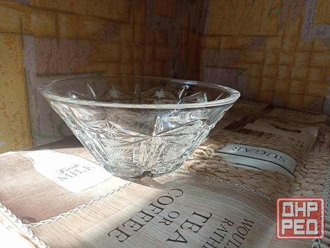 Хрустальная салатница Донецк - изображение 1