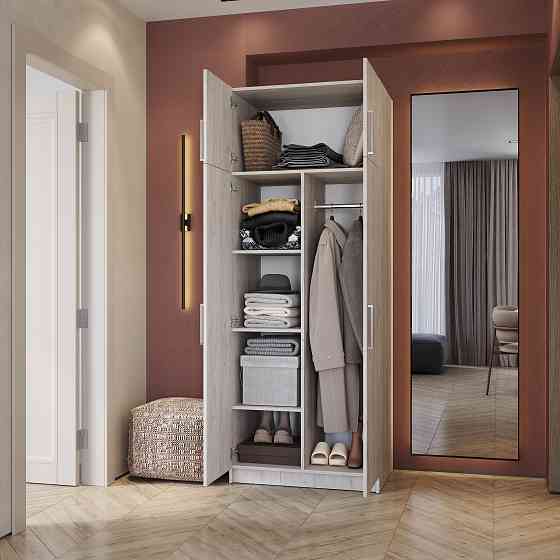 Шкаф 2х ств с перегородкой Донецк