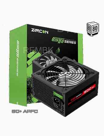 Блок Питания Atx Zircon Gti-600 80+ (черный 600w 20+4pin 4+4pin 2*6+2pin 6*sata 3*molex в - арт:1160 Макеевка