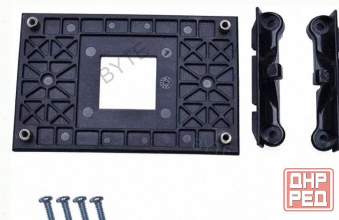 Рамка am4 Крепления Кулера Amd, Черная - арт:3060 Макеевка - изображение 1