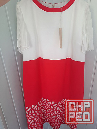 Платье 46 р шифон коттон Донецк - изображение 1