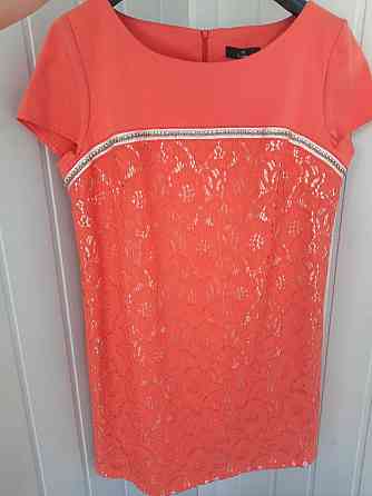 Платье оранжевое 46 р Донецк