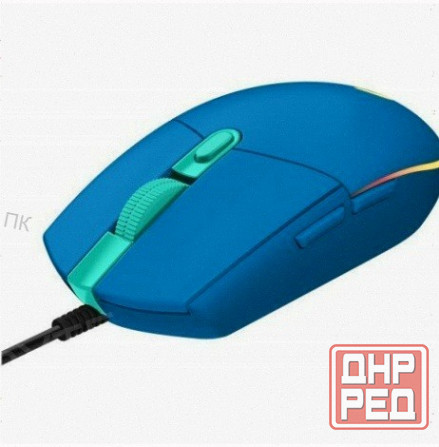 Игровая Мышь Logitech Usb g102 Lightsy Blue 910-005810 Проводная - арт:6671 Макеевка - изображение 2