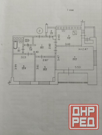 Быстрая сделка! Документы готовы! Продам 3к кв в Ленинском районе. За Цирком.Этаж 1из14.Лоджия.ан Донецк - изображение 1