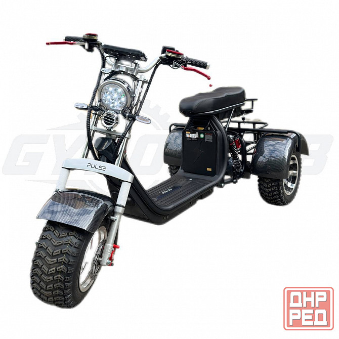 электровелосипед трехколесный pulse x 30 trike. нет акб. Донецк - изображение 1