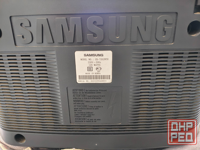 Телевизор Samsung ск-7202 Донецк - изображение 2