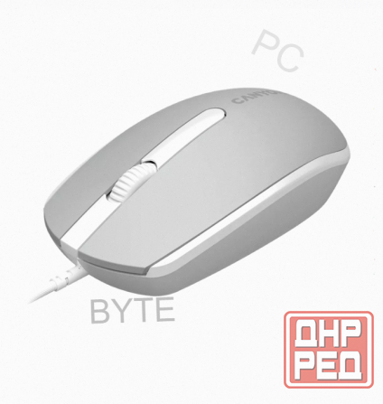 Мышь Canyon m-10, Темно-серый (cne-cms10dg) Оптический, 1000 Dpi, Usb, Проводная - арт:3408 Макеевка - изображение 2