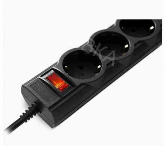 Сетевой Фильтр Cbr Csf 2505-3.0 Black 3 Метра (csf 2505-3.0 Black pc) - арт:1502 Макеевка