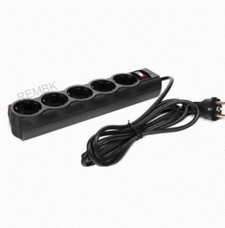 Сетевой Фильтр Cbr Csf 2505-3.0 Black 3 Метра (csf 2505-3.0 Black pc) - арт:1502 Макеевка