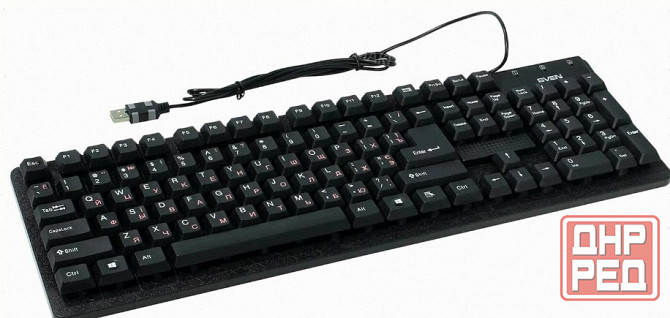 Клавиатура Sven Проводная Standard 301, Usb, 104 Клавиши, Черная (sv-03100301ub) - арт:1946 Макеевка - изображение 1