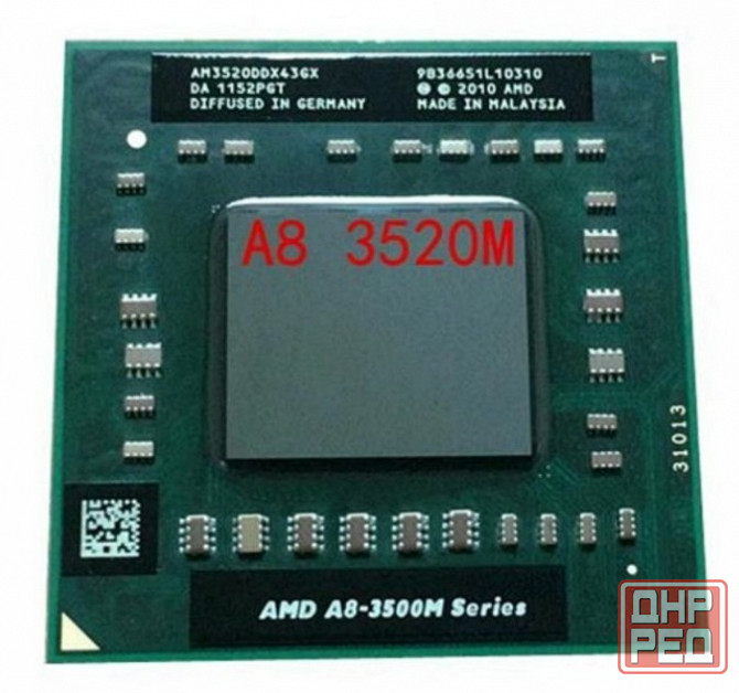 Процессор для ноутбука AMD A8-3520M Донецк - изображение 1