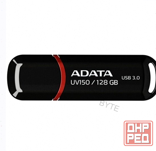 Usb-флешка a-data Auv150-128g-rbk 128gb uv150, Usb 3.0, Черный - арт:6458 Макеевка - изображение 1