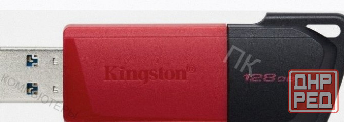 Usb Flash-накопитель Kingston Datatraveler Exodia m 128gb (dtxm/128gb) Красный/черный - арт:8942 Макеевка - изображение 2